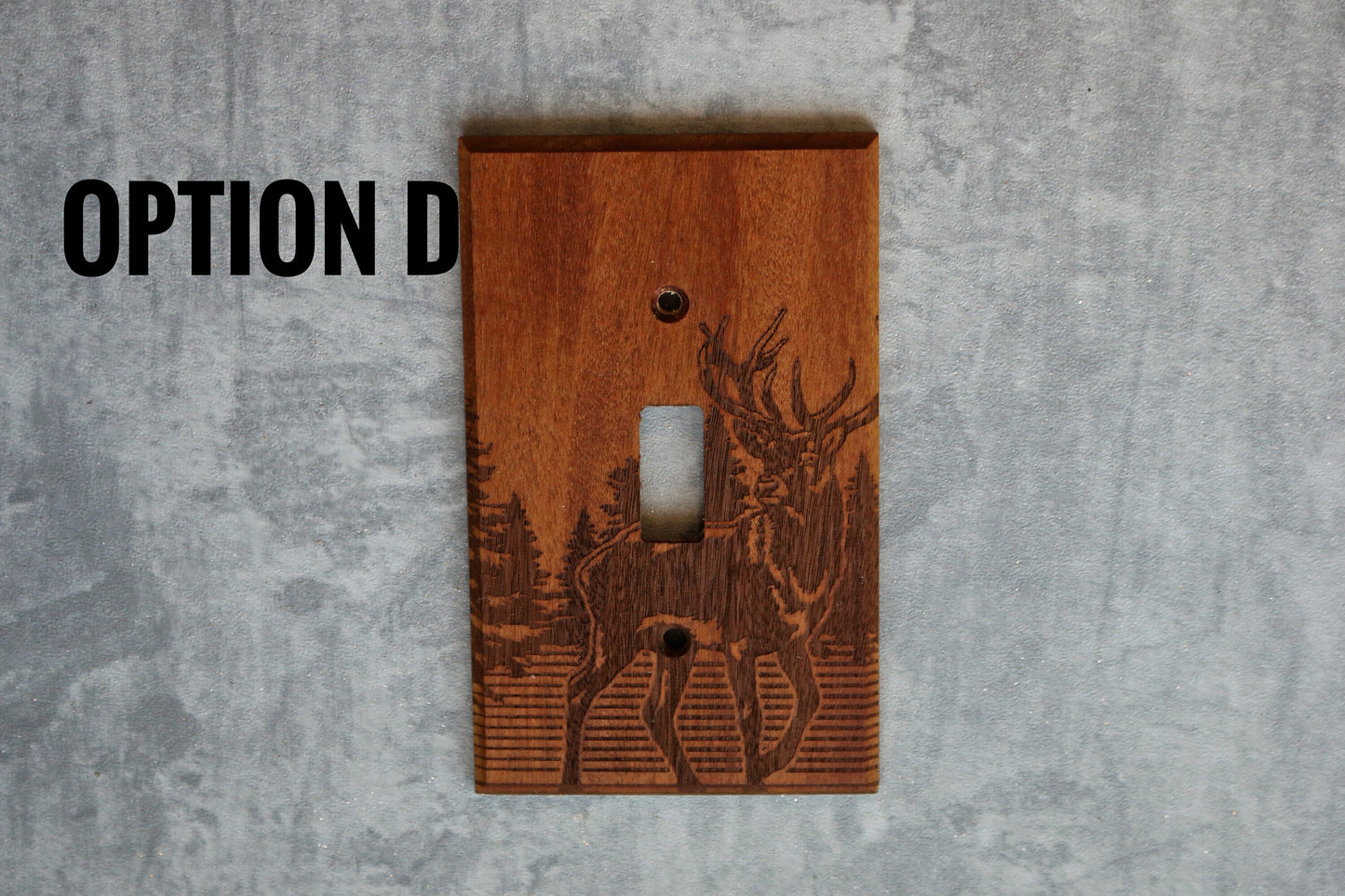 Wood Switch Plate Cover, Engraved Light Switch Cover, Wood Light Switch Cover, Outdoors, Outlet Cover, Wood Outlet Cover, Wall Switch,