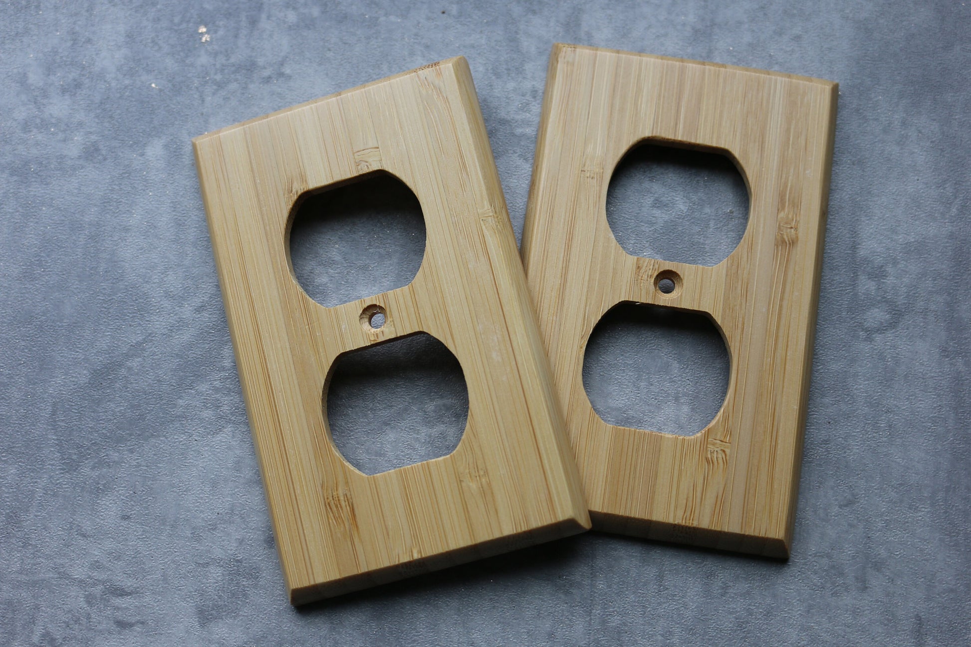 Wood Switch Plate Cover, Real Bamboo, Light Switch plate, Wallplate, Wood Light Switch cover, Duplex Outlet Cover, Wall Decorative Cover