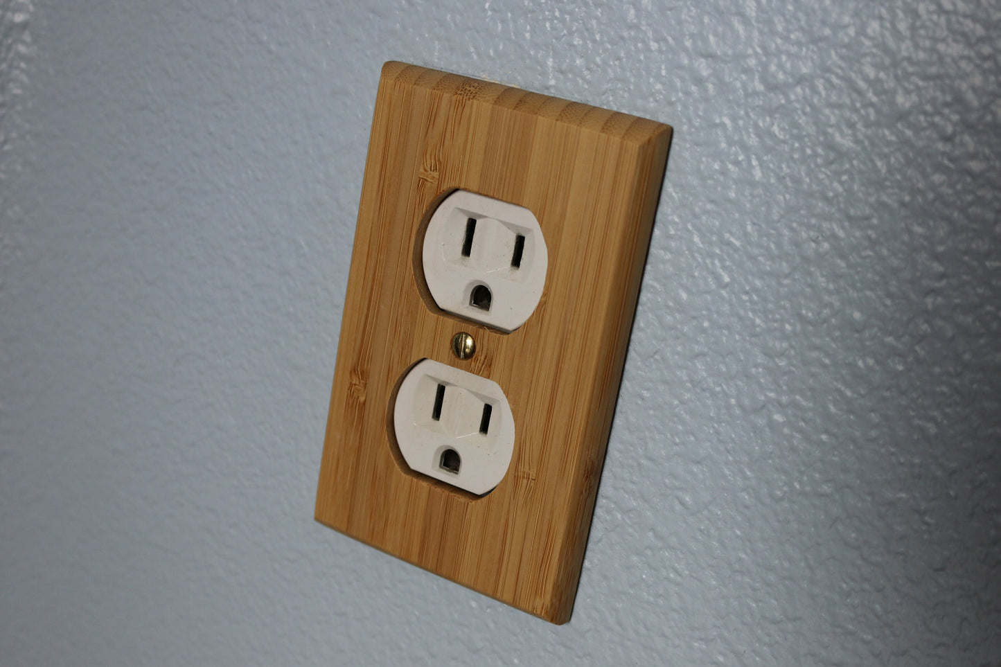 Wood Switch Plate Cover, Real Bamboo, Light Switch plate, Wallplate, Wood Light Switch cover, Duplex Outlet Cover, Wall Decorative Cover