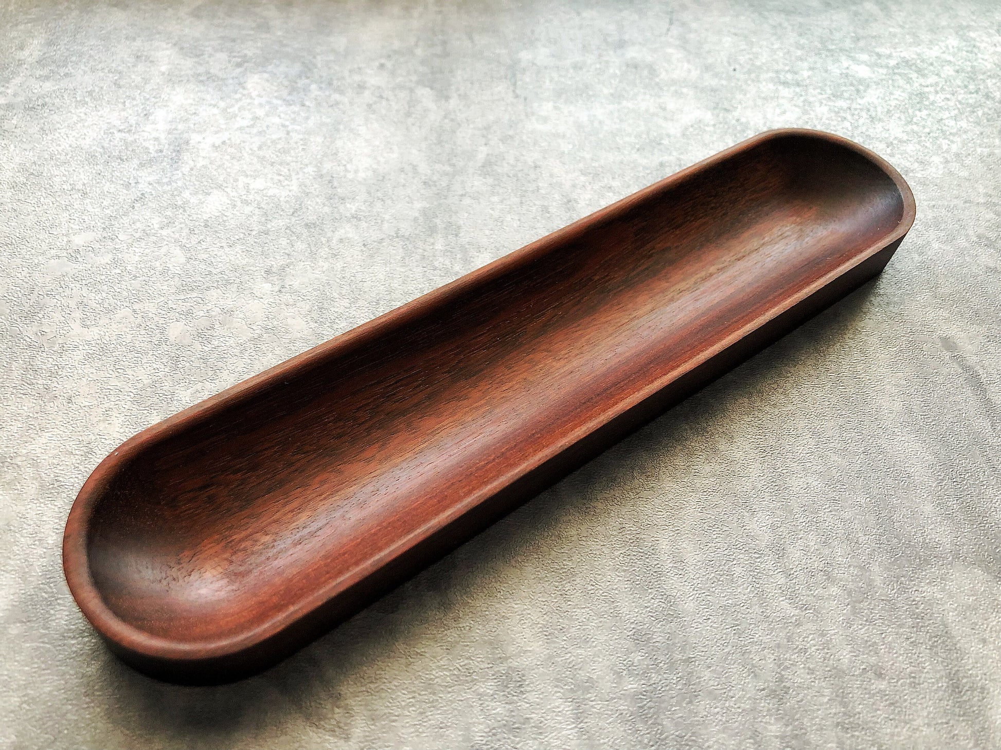 Iron Wood Pen Holder - Personalized Pen Rest For Desk - Pen Tray - Pencil Tray - Desk Organizer - Office Decor - Fathers Day Gift