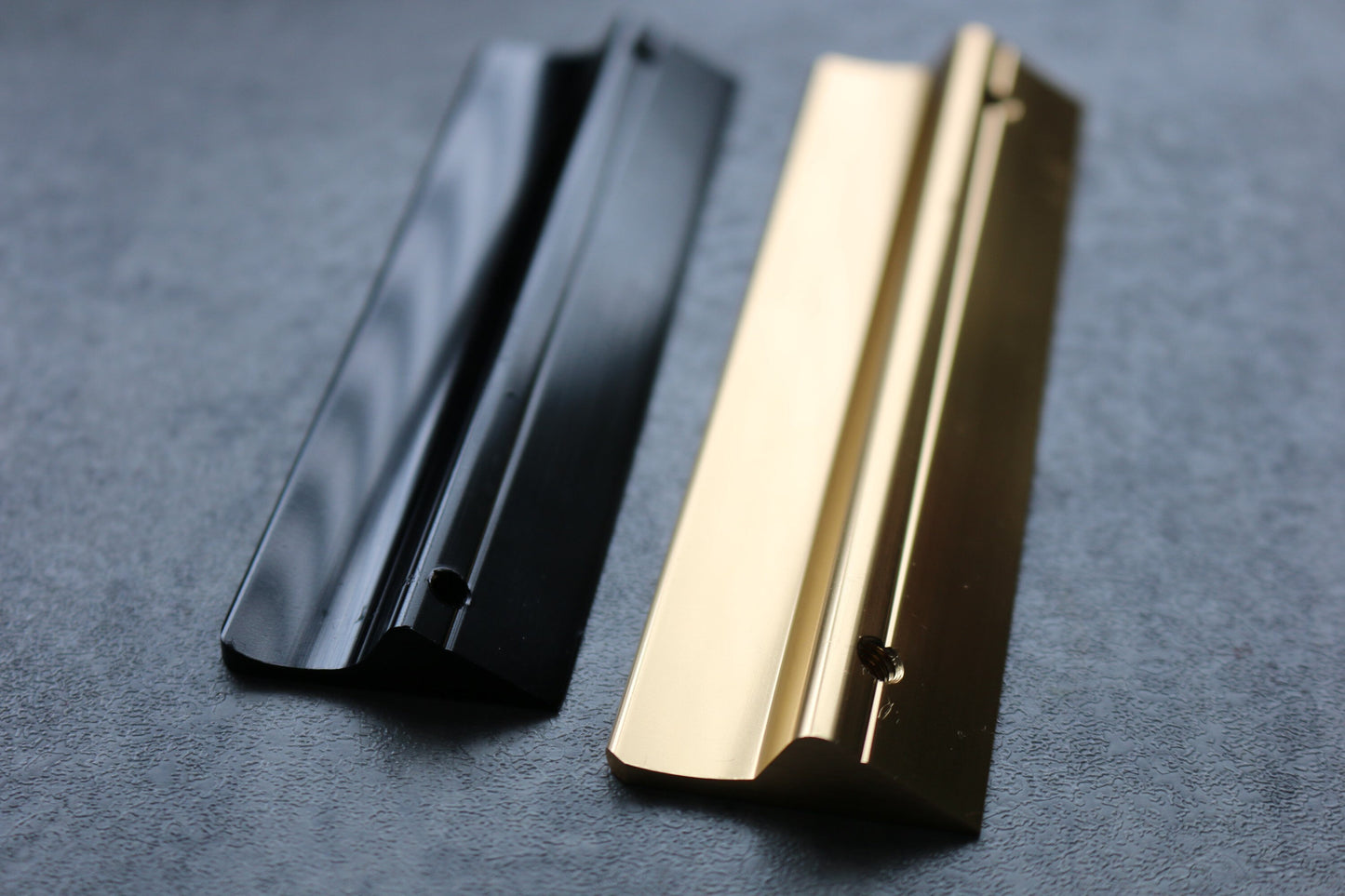 Black & Gold Modern Drawer Pulls Kitchen Cabinet Pull Cabinet Pulls Modern Door Handle Closet Handle Kitchen Cabinet Hardware Aluminum Brass