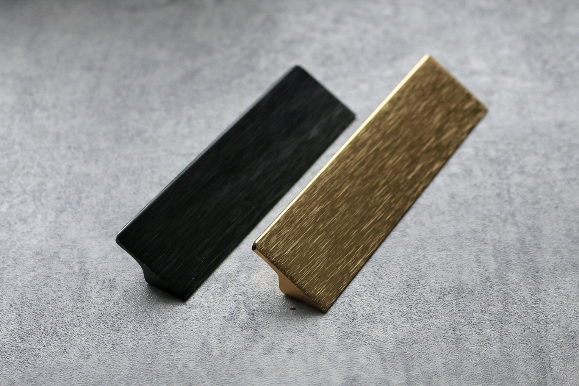 Black & Gold Modern Drawer Pulls Kitchen Cabinet Pull Cabinet Pulls Modern Door Handle Closet Handle Kitchen Cabinet Hardware Aluminum Brass