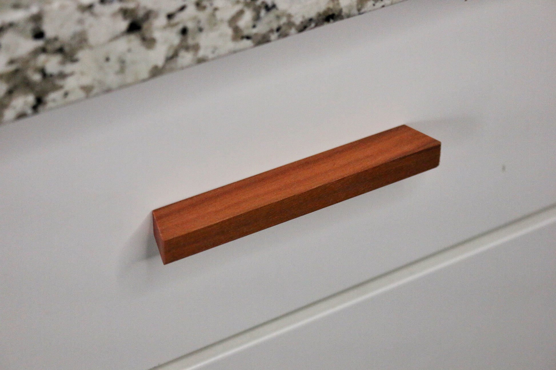 2.5" 5" 8" 10" Hardwood Wood Drawer Pulls Wooden Modern Wood Pull Solid Wood Wardrobe Door Pull Wood Cabinet Pulls Handles Kitchen Hardware