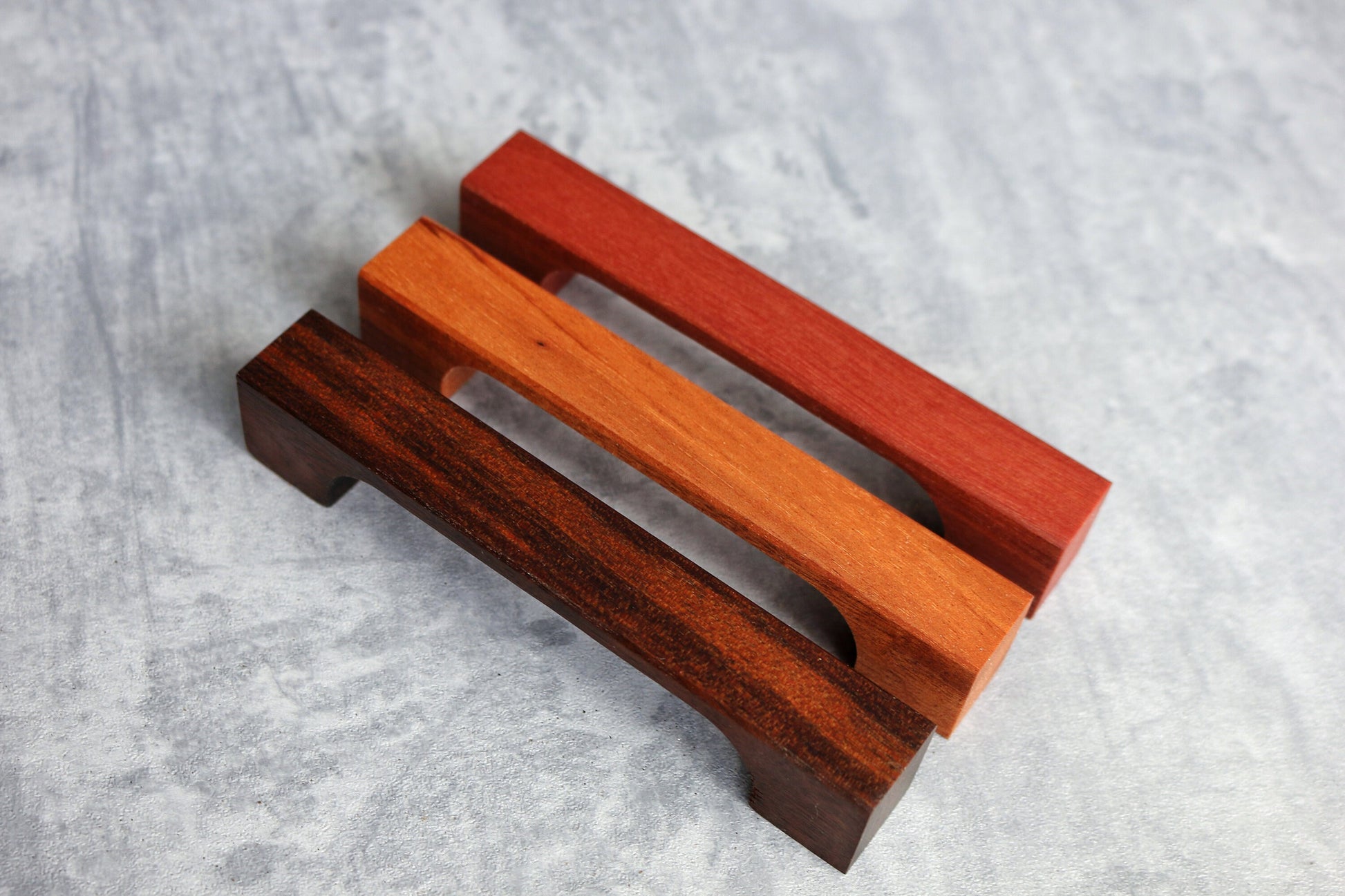 5" 8" 10" Hardwood Drawer Pulls, Wooden Cabinet Handles, Solid Wood Wardrobe Door Pull, Simple Wood Pulls, Drawer Handles,