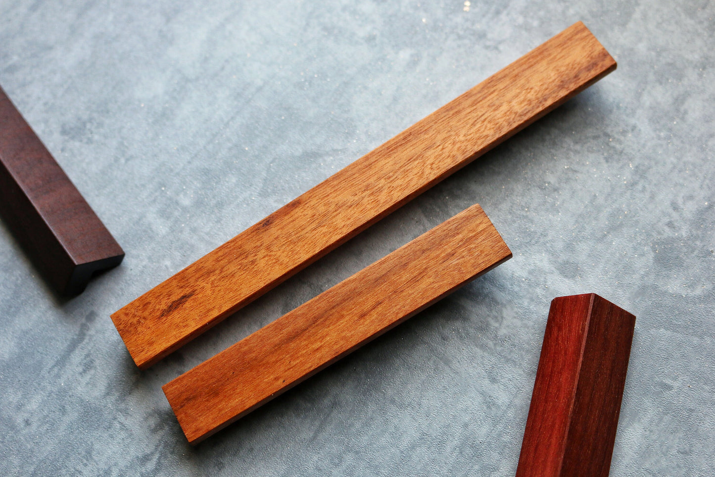 2.5" 5" 8" 10" Hardwood Drawer Pulls, Wooden Furniture Handles, Solid Wood Wardrobe Door Pull, Wood Cabinet Pull, Handles, Drawer Pulls