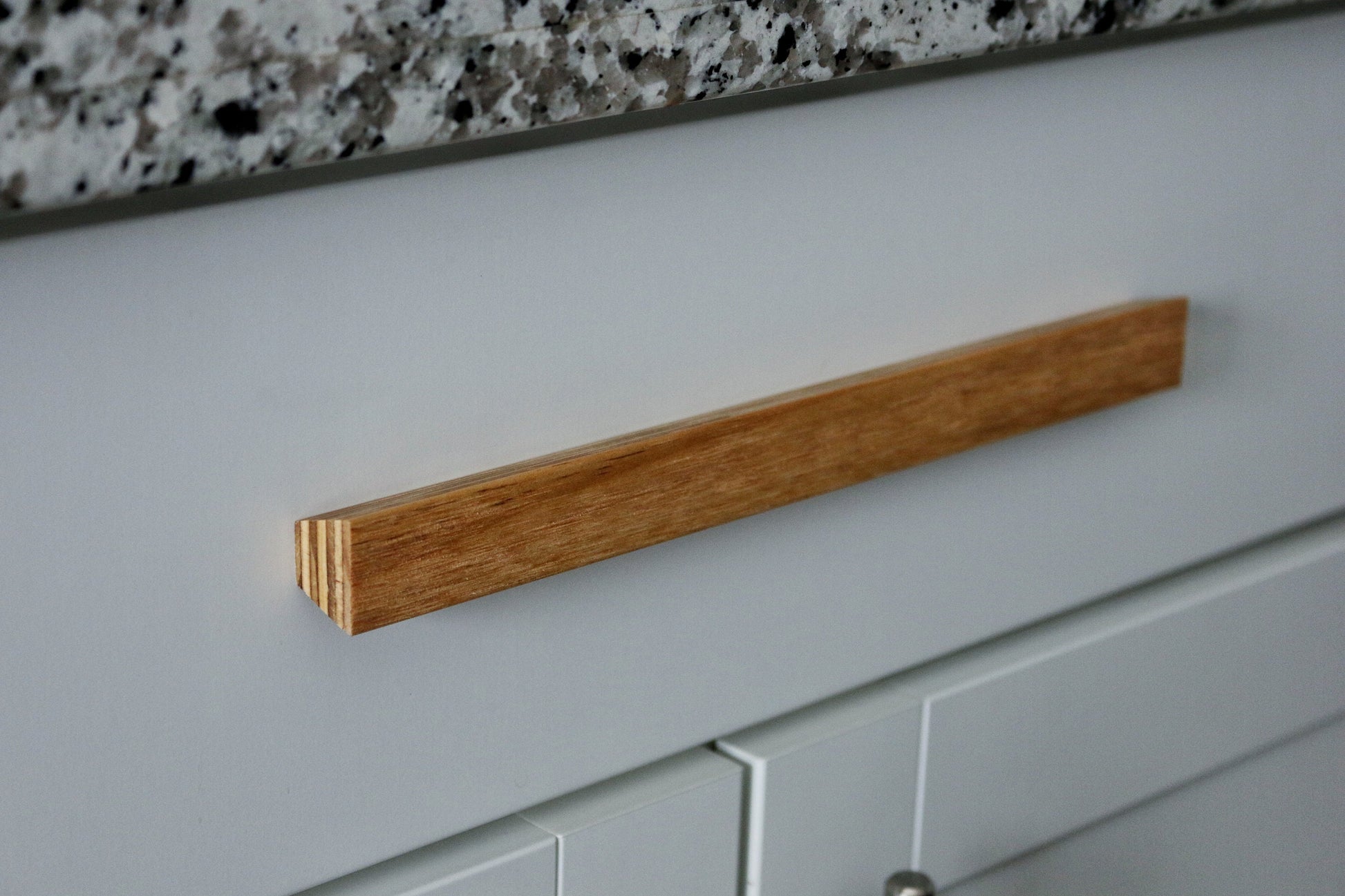 Birch Ply Wood Drawer Pulls, Wood handles, Modern Wood Pulls, Solid Wood Wardrobe handles, Wood Cabinet Pulls, Kitchen handles, Ikea handles