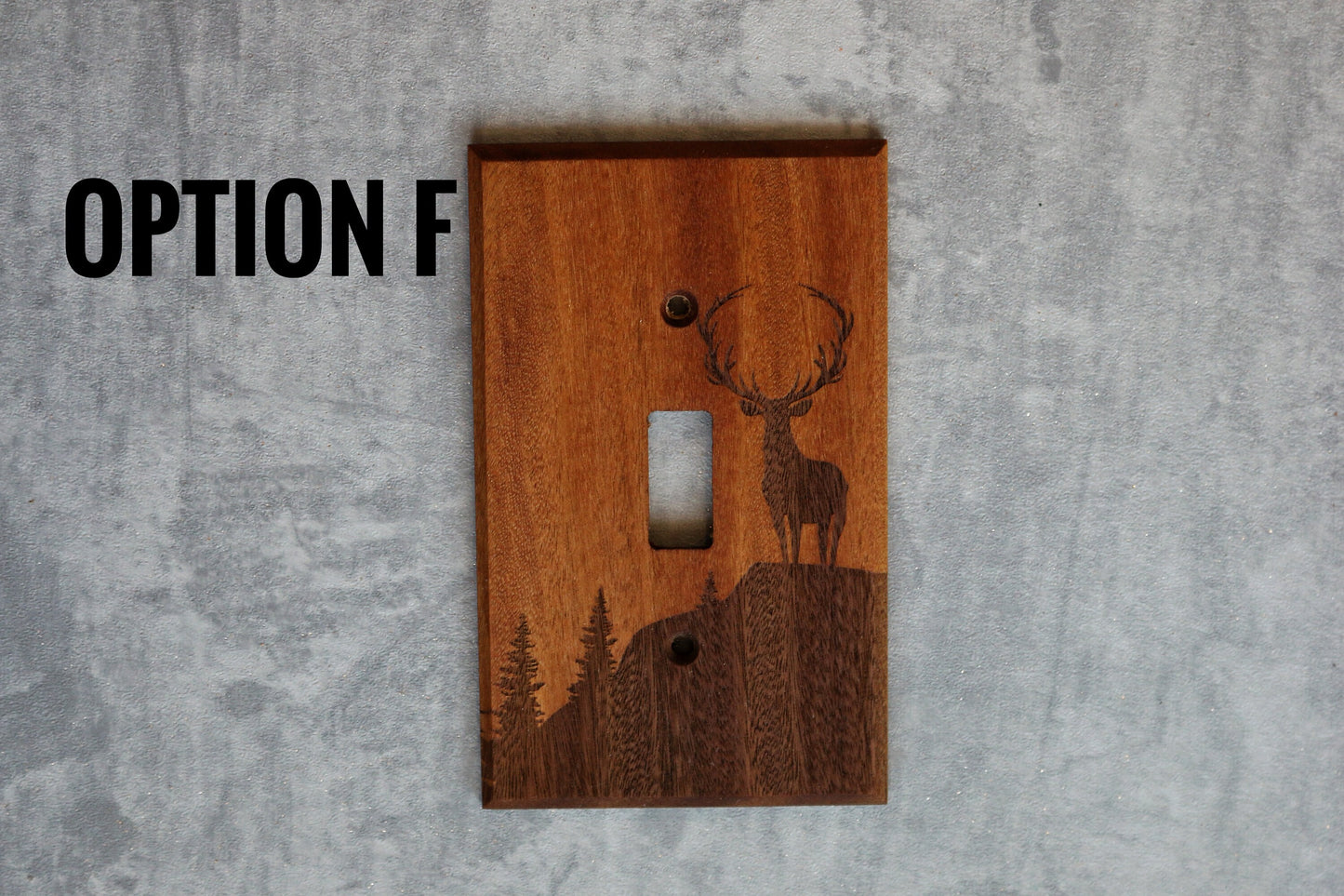 Wood Switch Plate Cover, Engraved Light Switch Cover, Wood Light Switch Cover, Outdoors, Outlet Cover, Wood Outlet Cover, Wall Switch,